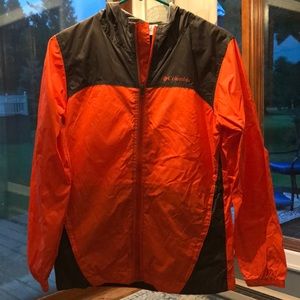 Boys Columbia rain jacket.